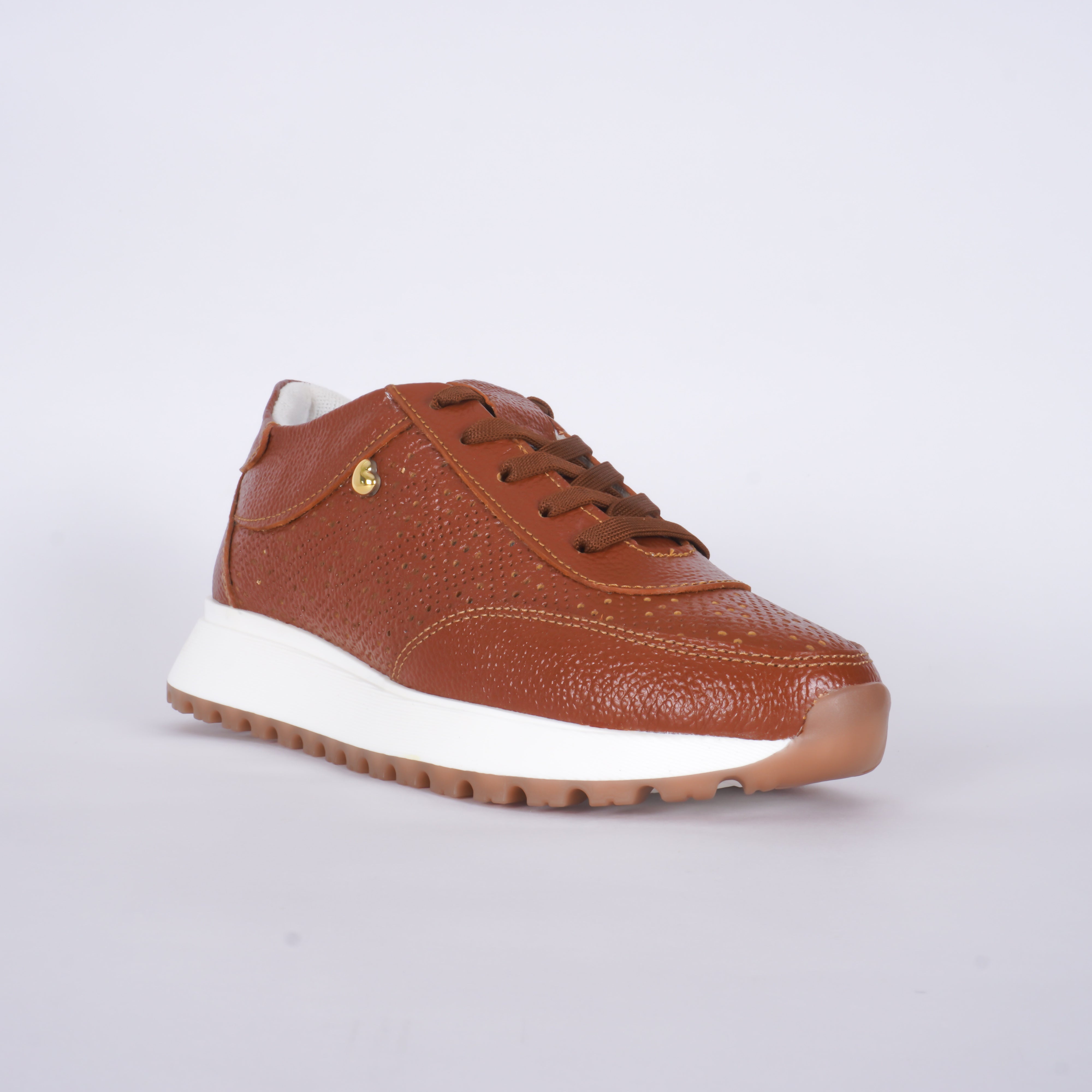 Tenis Terra En Cuero 0610