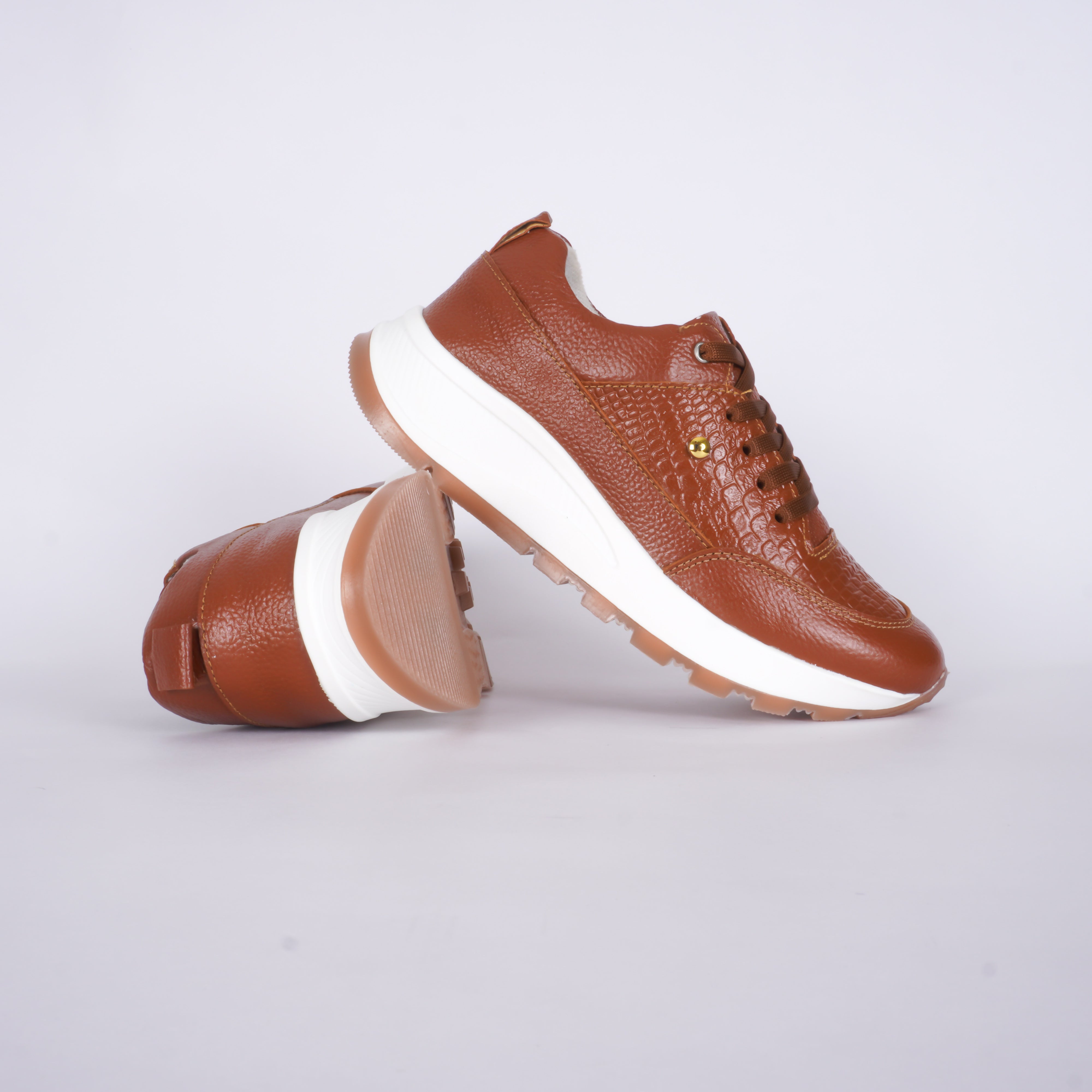 Tenis Aurora En Cuero 2122