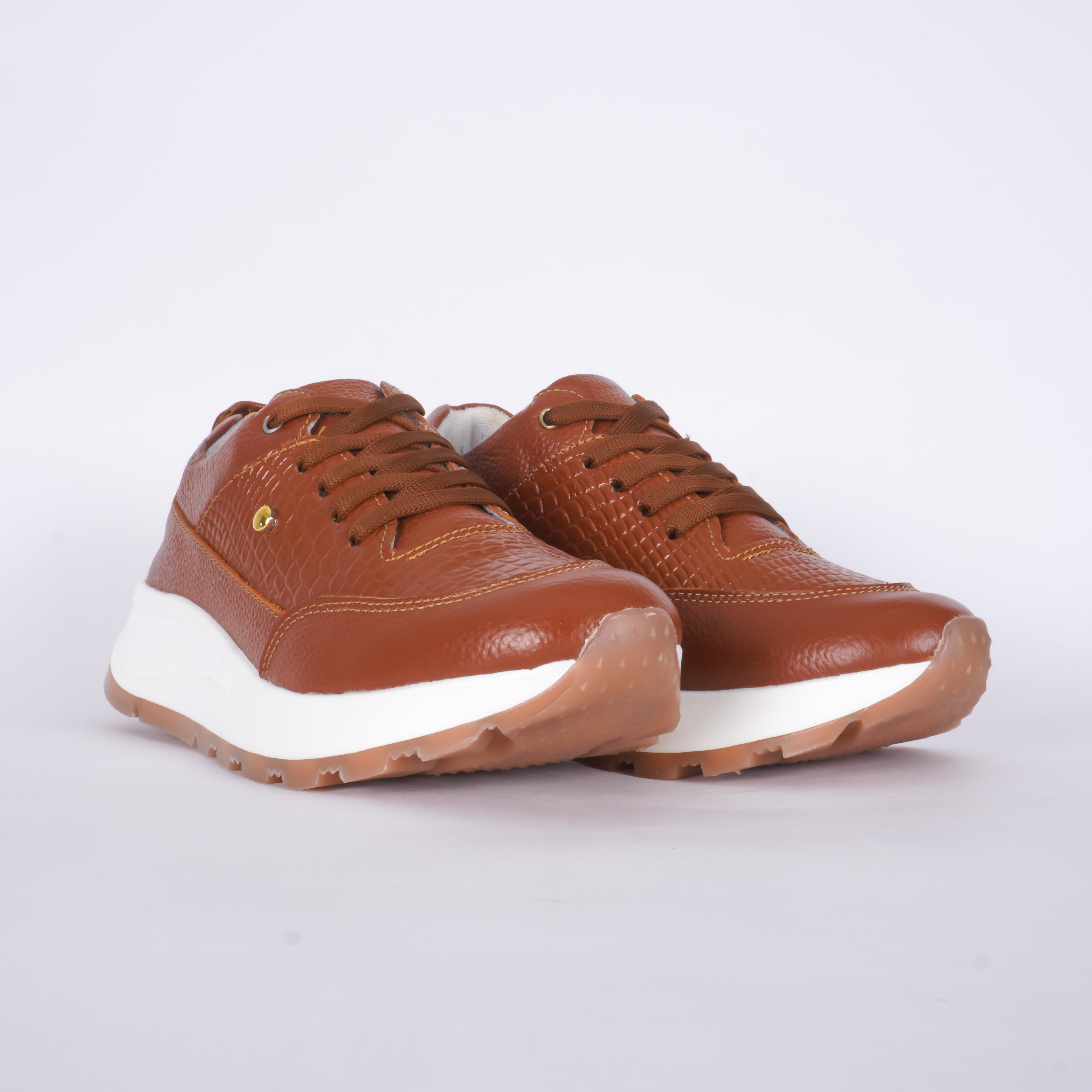 Tenis Aurora En Cuero 2122