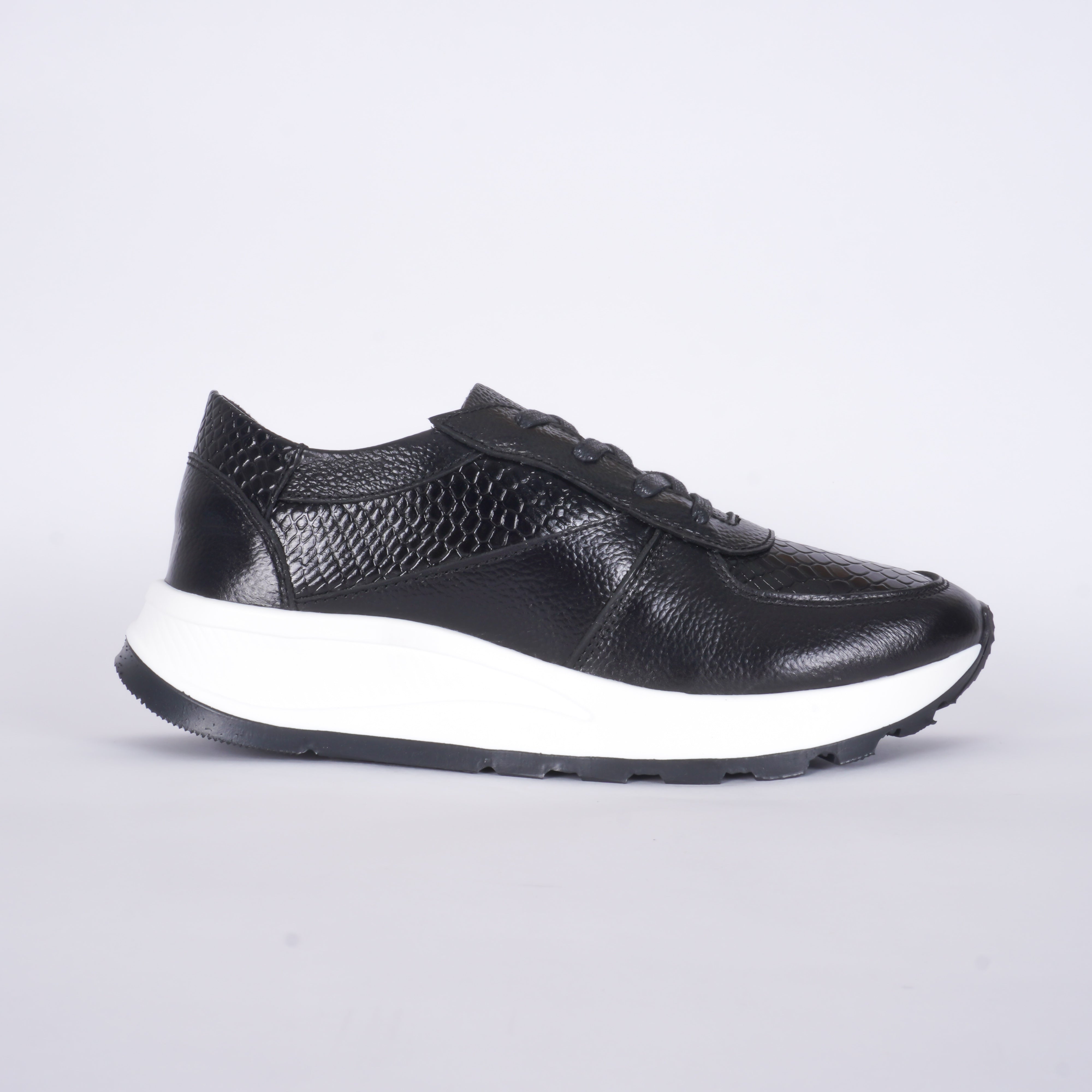 Tenis Royal En Cuero 0628