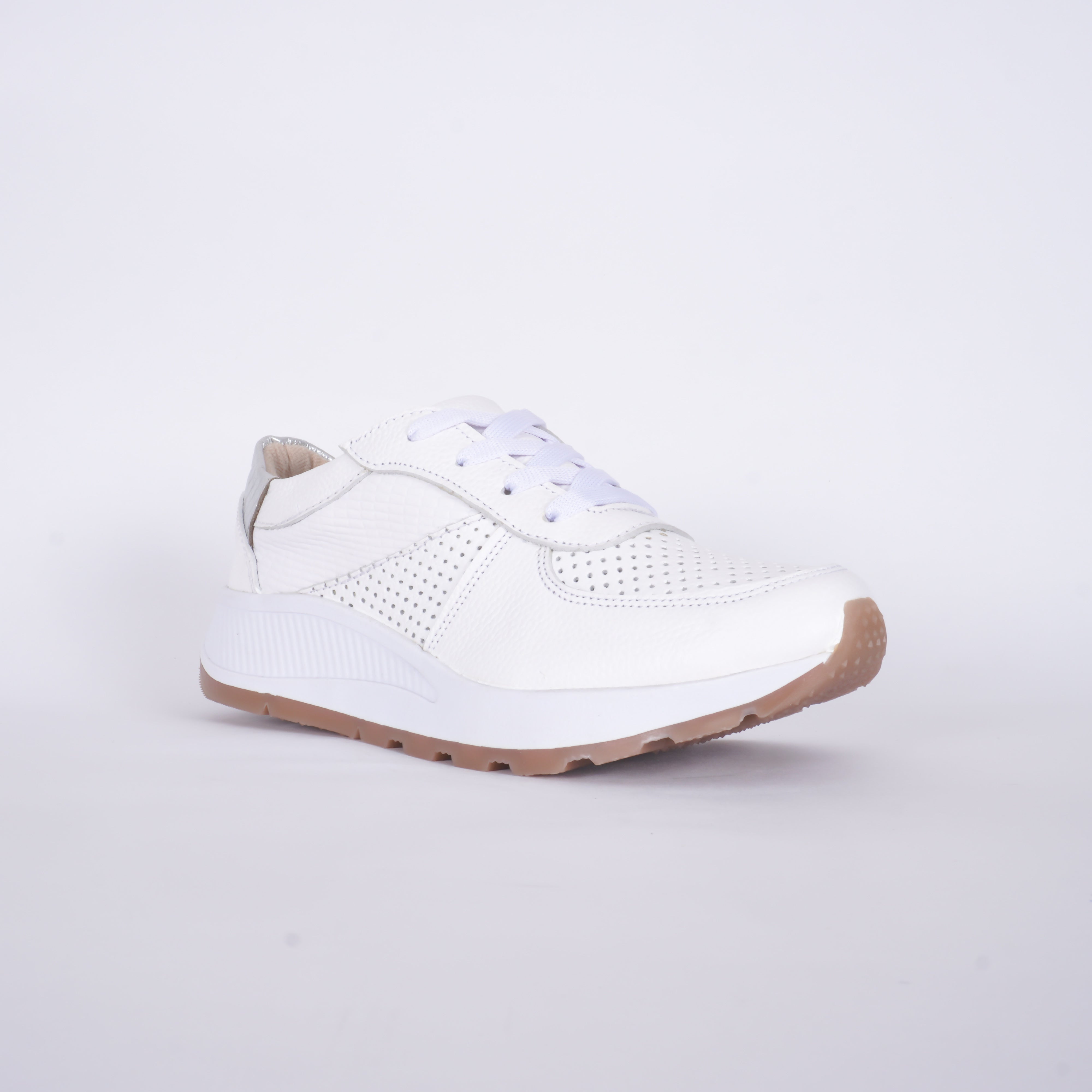 Tenis Royal En Cuero 0628