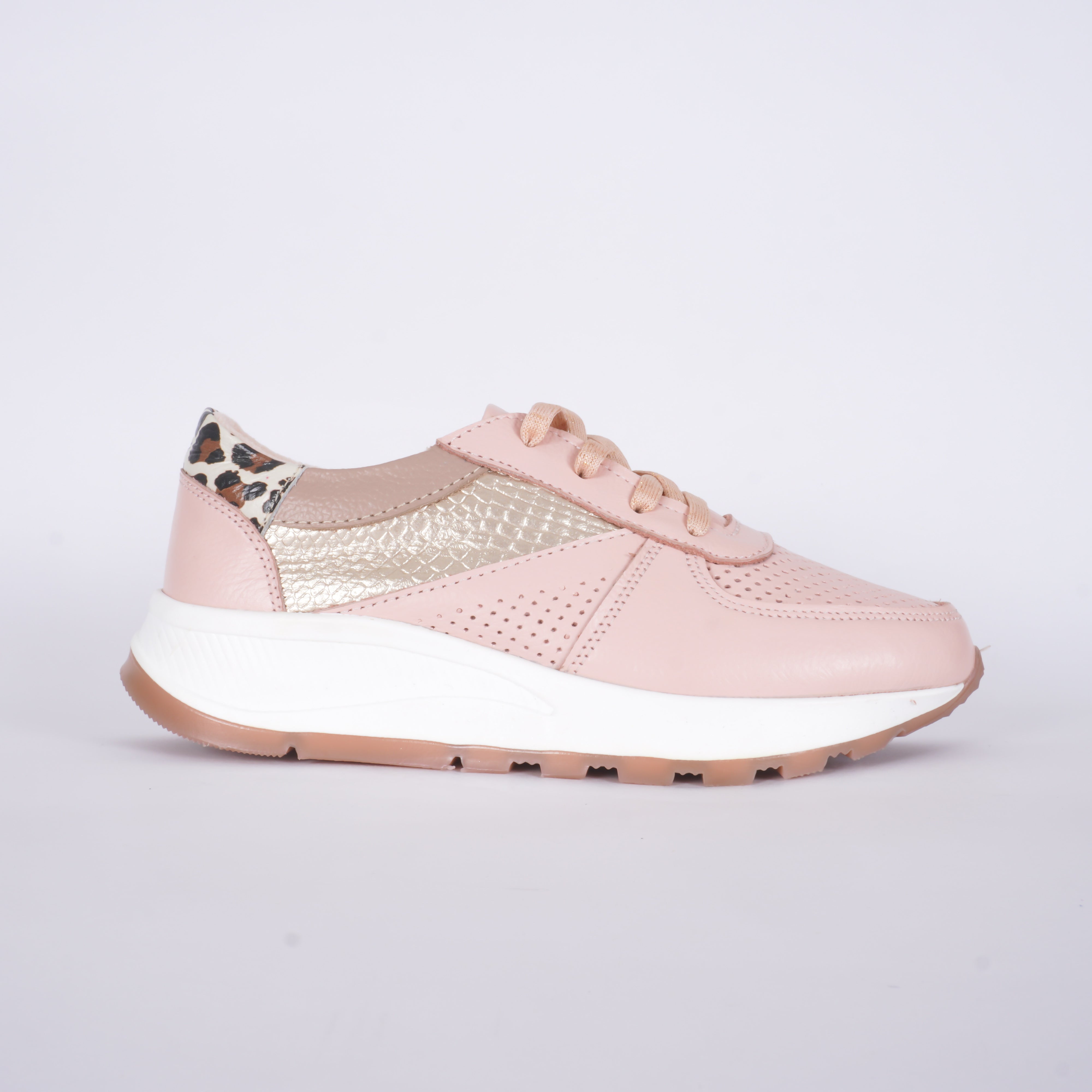 Tenis Royal En Cuero 0628