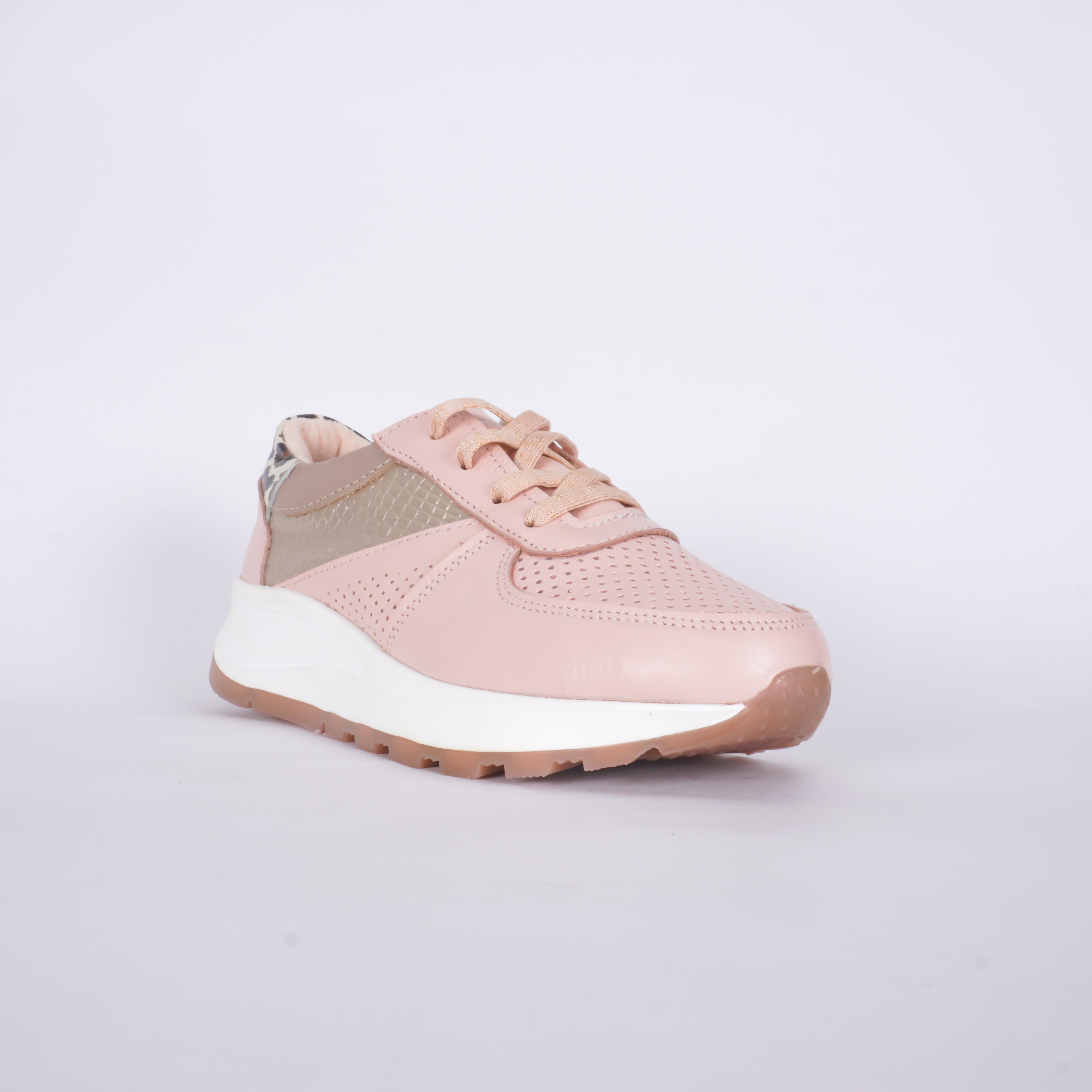 Tenis Royal En Cuero 0628