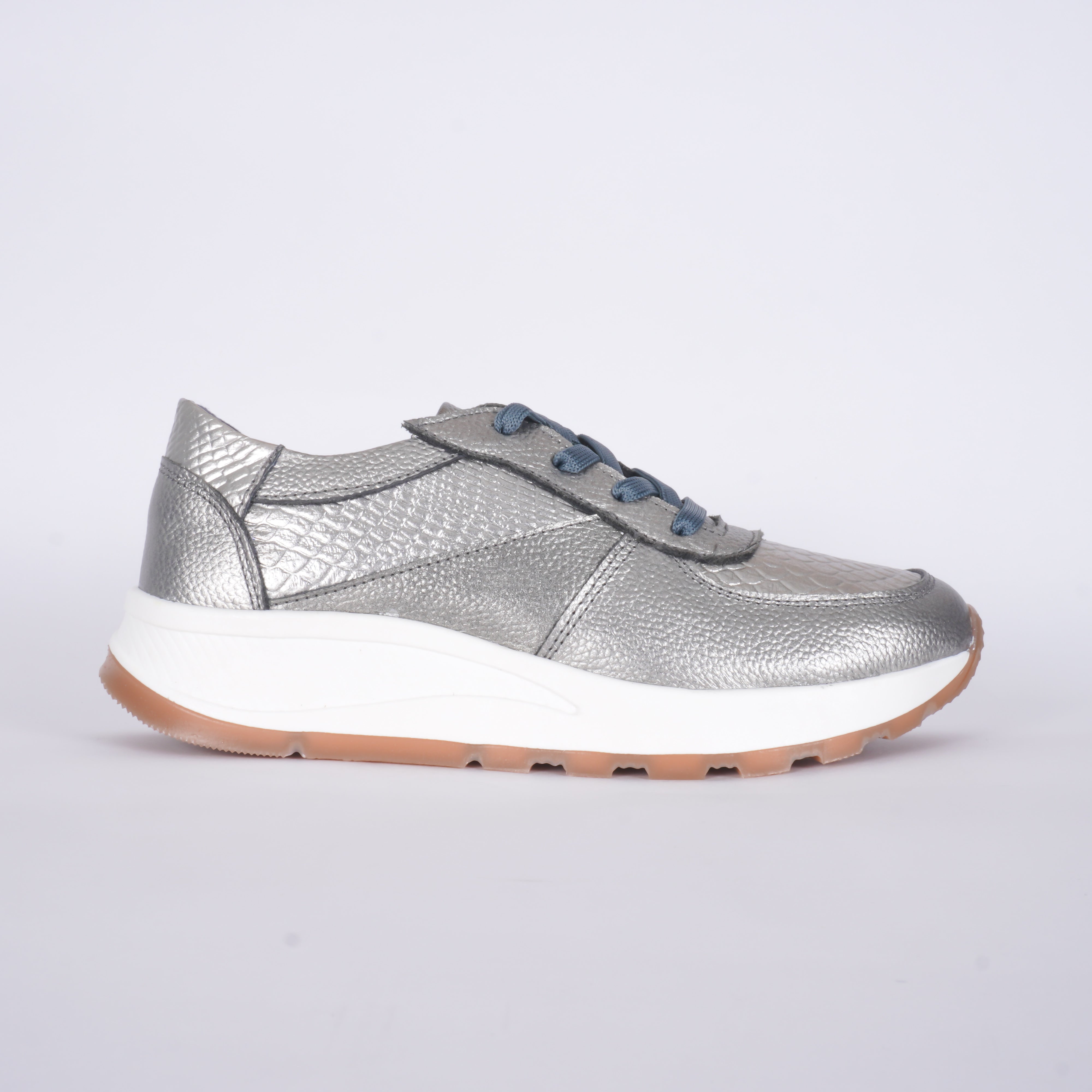 Tenis Royal En Cuero 0628