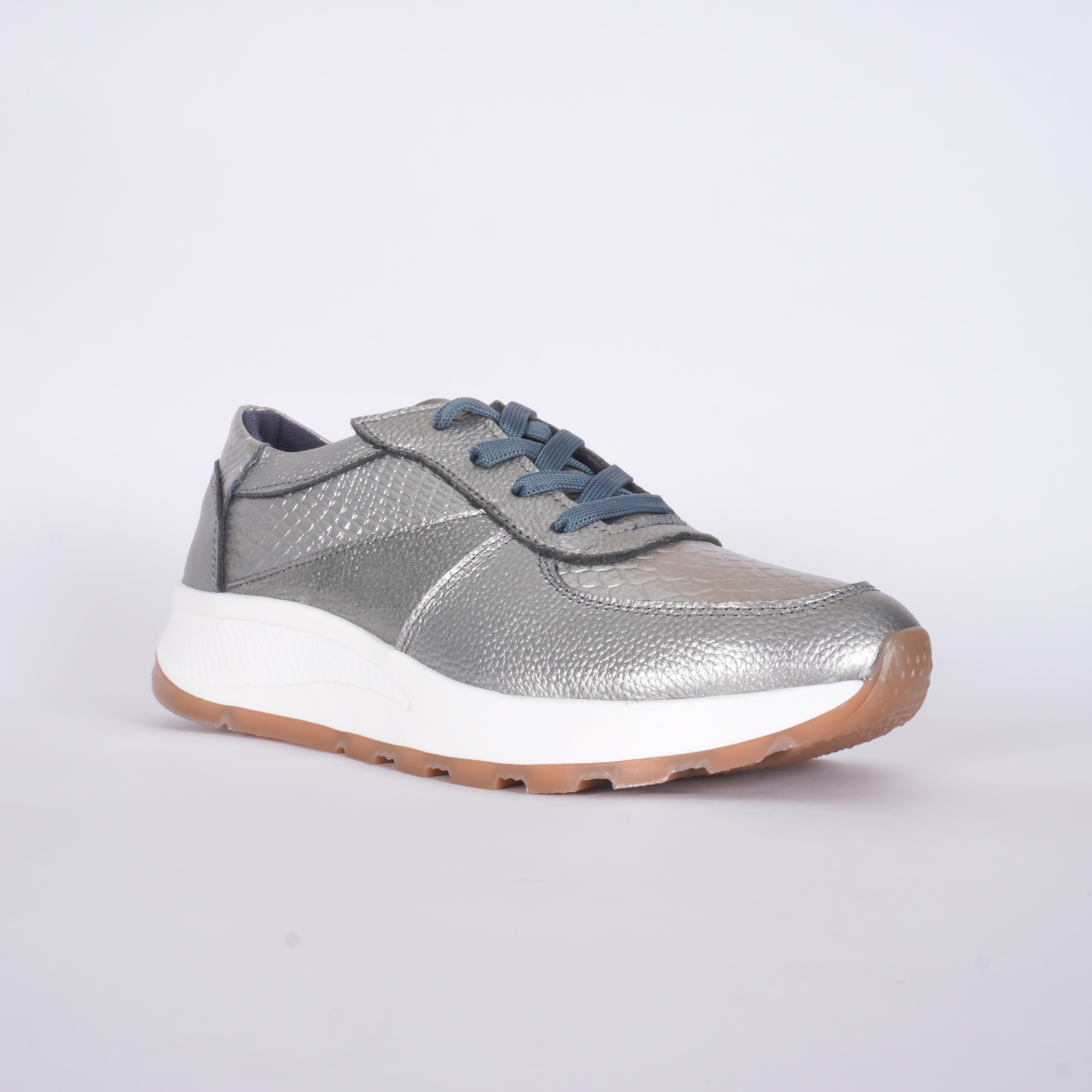 Tenis Royal En Cuero 0628