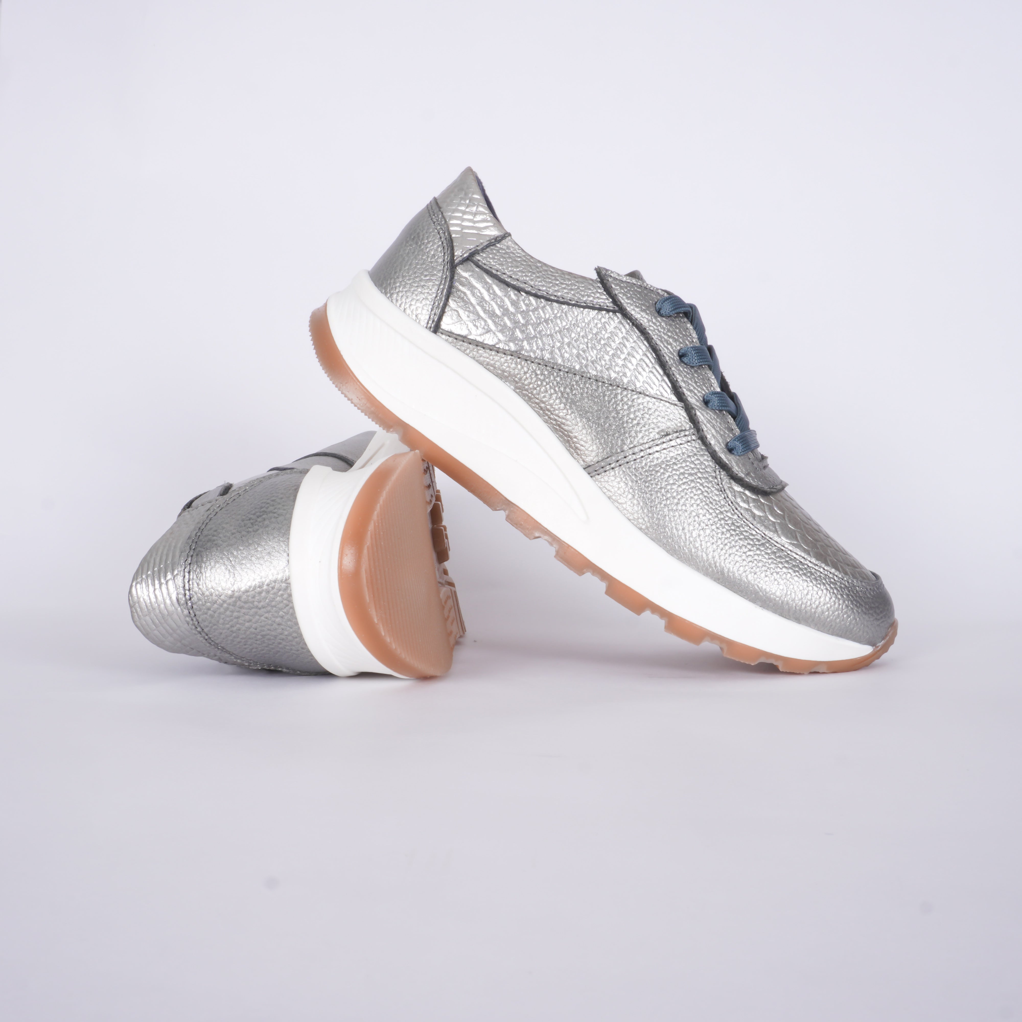 Tenis Royal En Cuero 0628