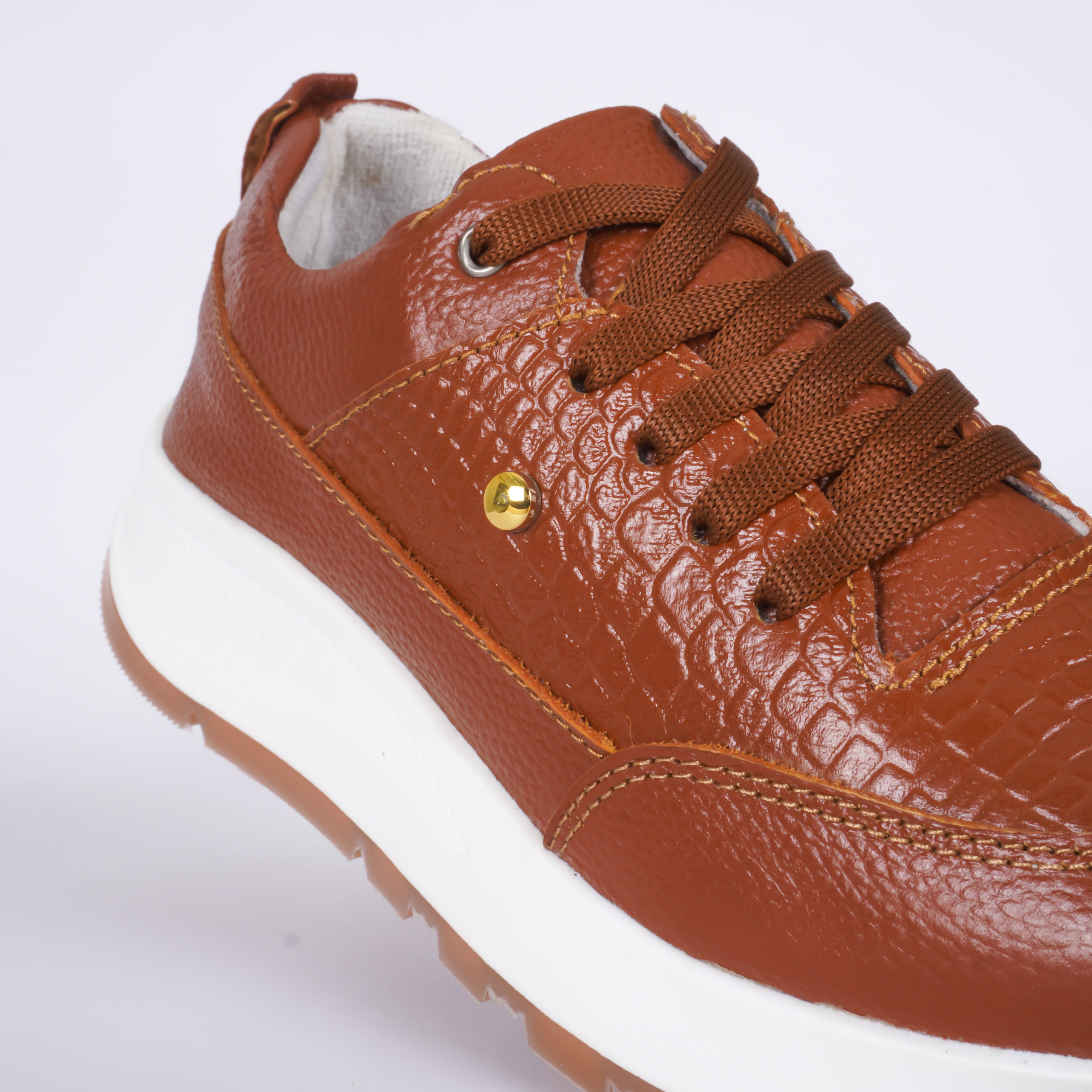Tenis Aurora En Cuero 2122
