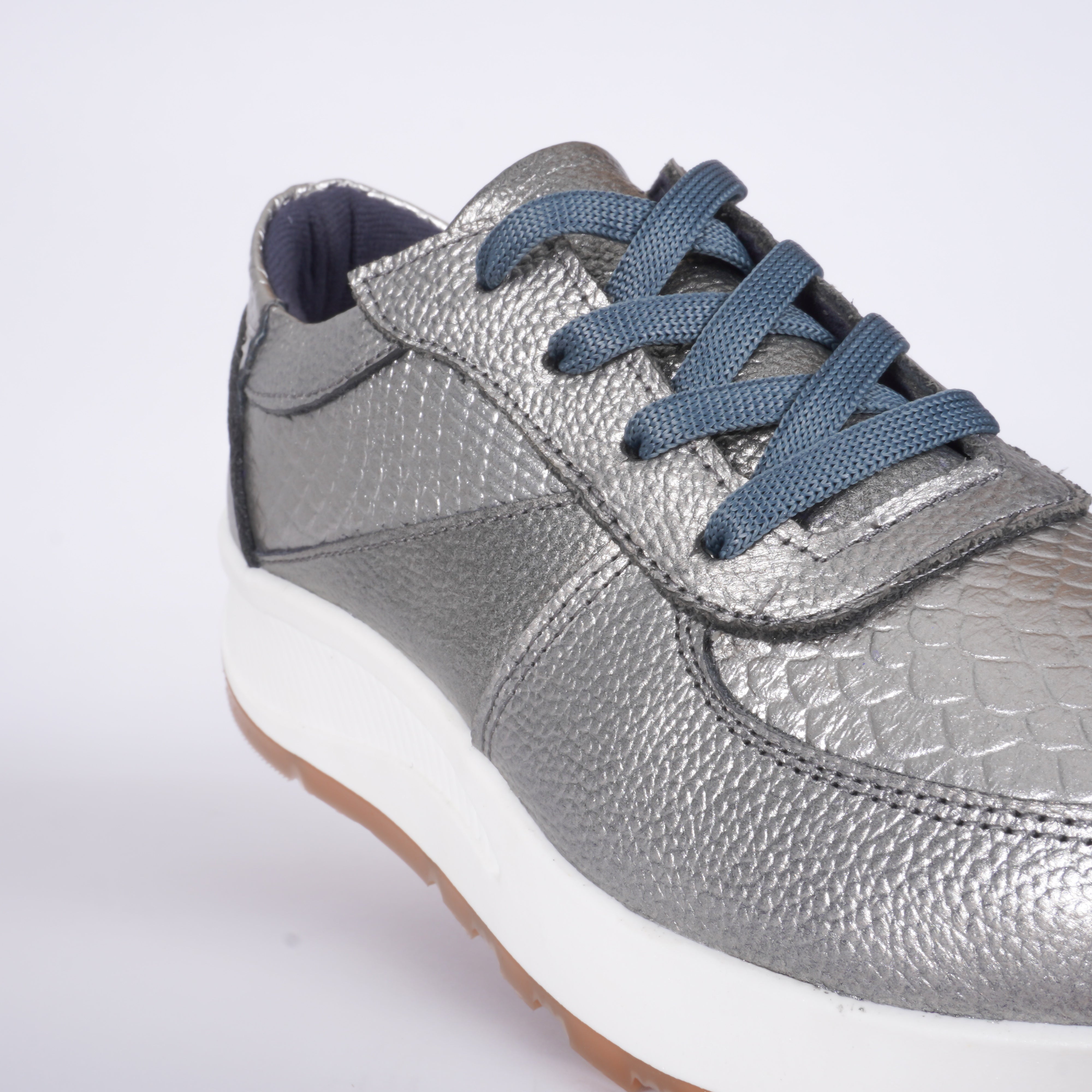 Tenis Royal En Cuero 0628
