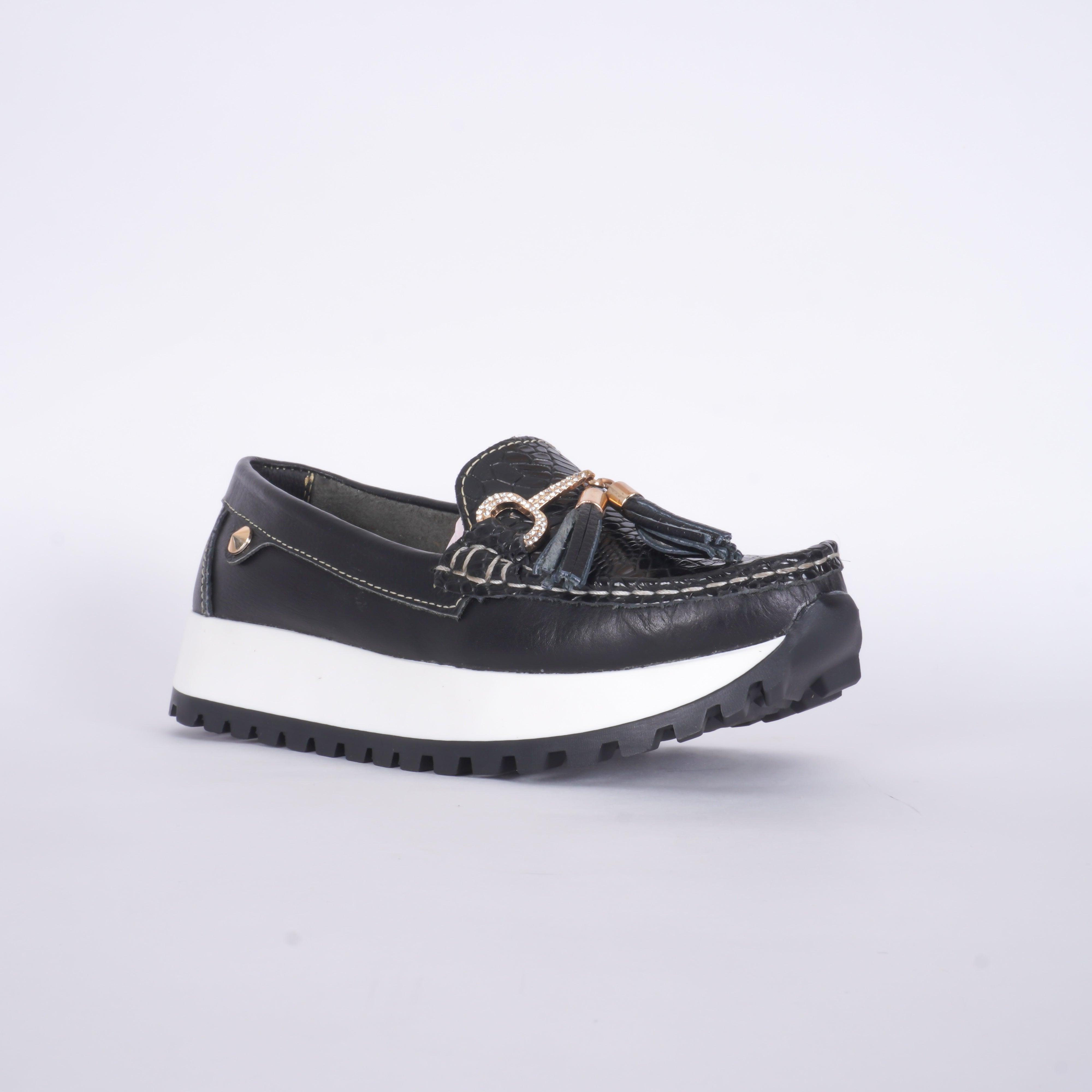 Mocasin Aurora En Cuero 4035