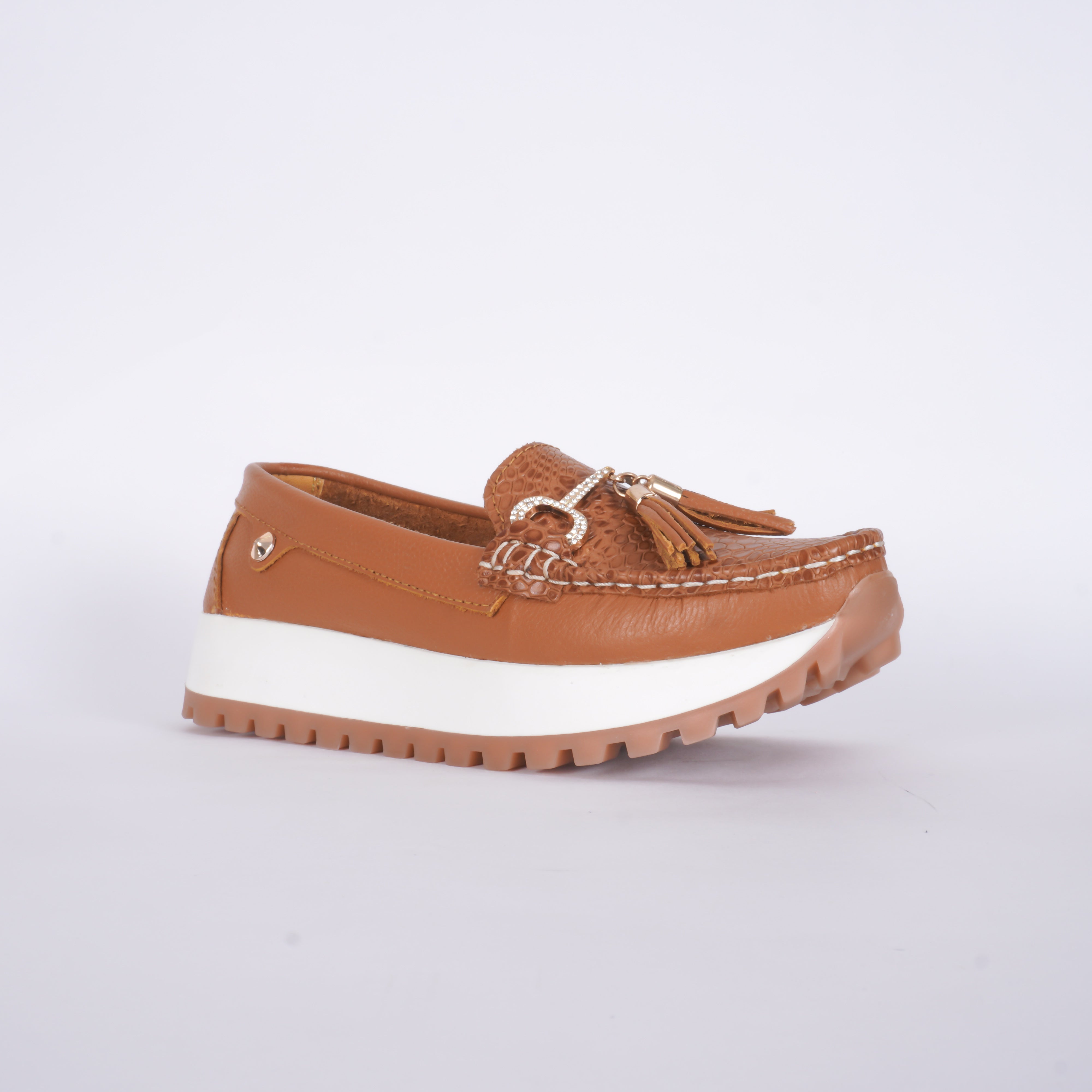 Mocasin Aurora En Cuero 4035