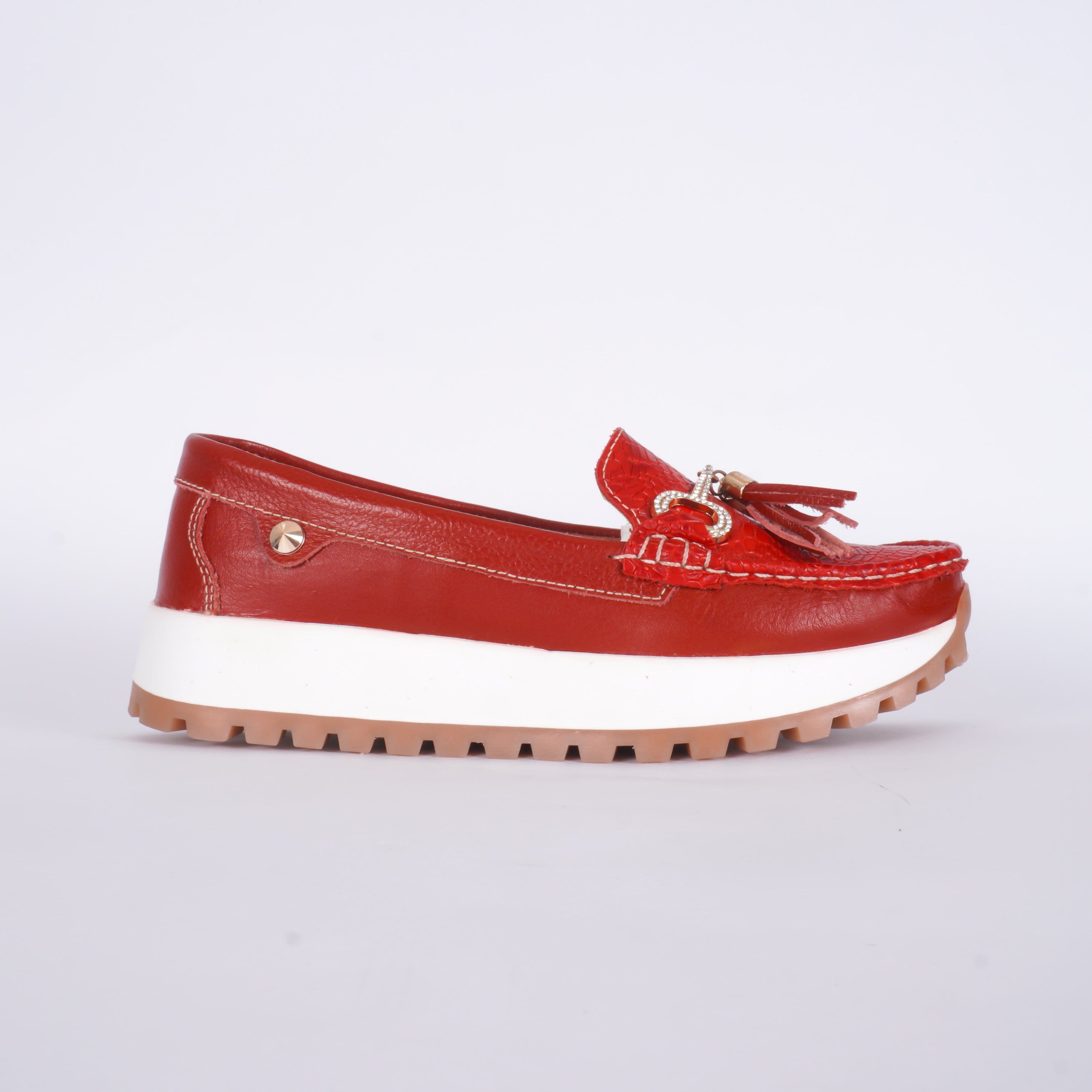 Mocasin Aurora En Cuero 4035
