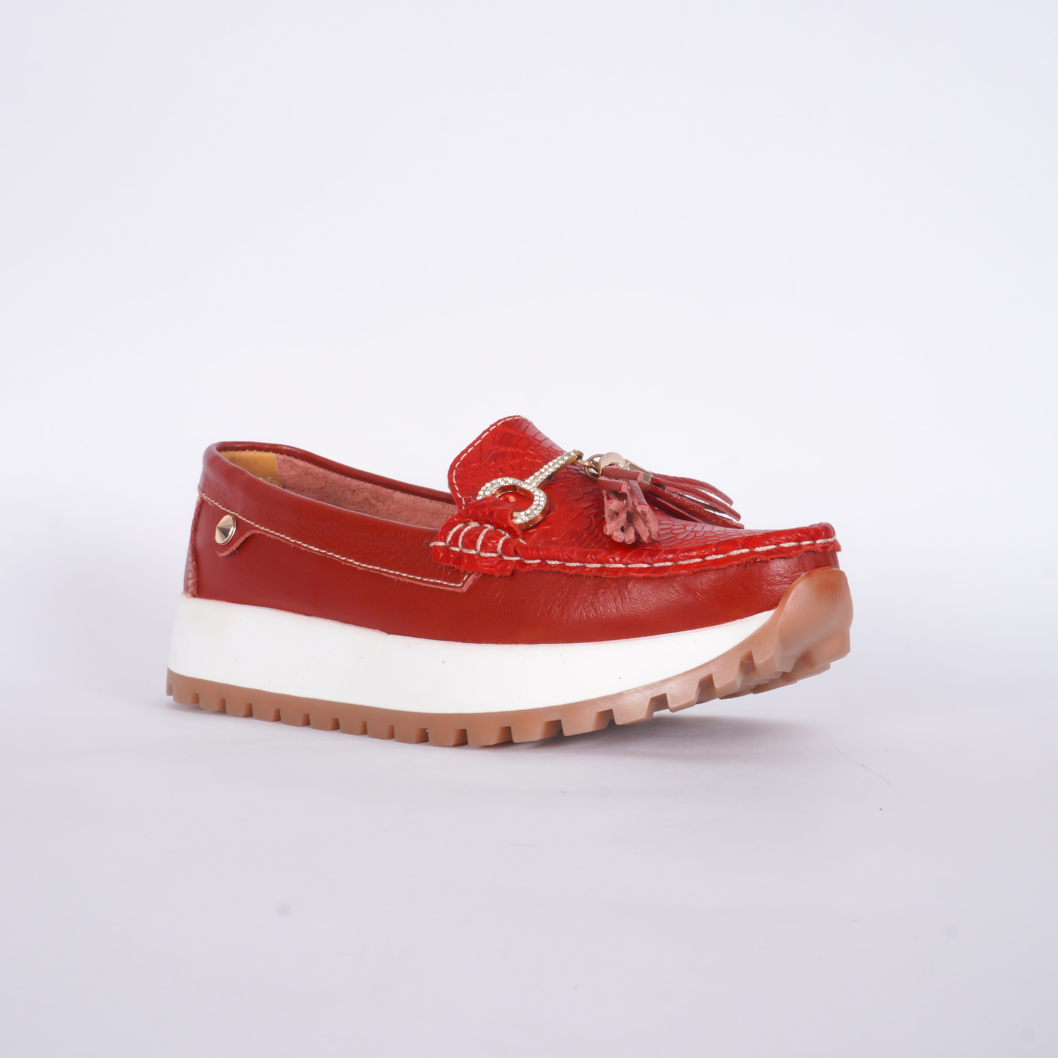 Mocasin Aurora En Cuero 4035