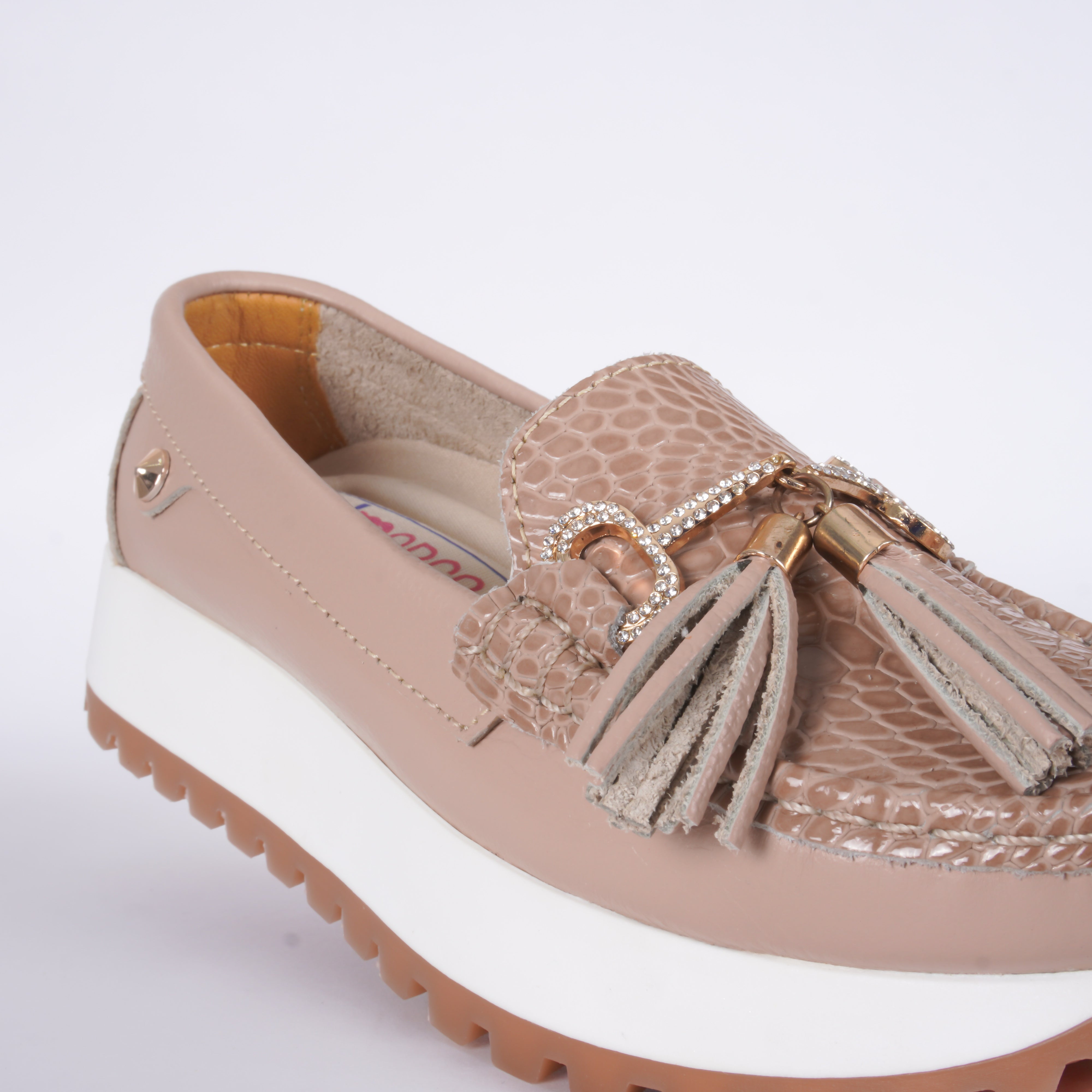 Mocasin Aurora En Cuero 4035
