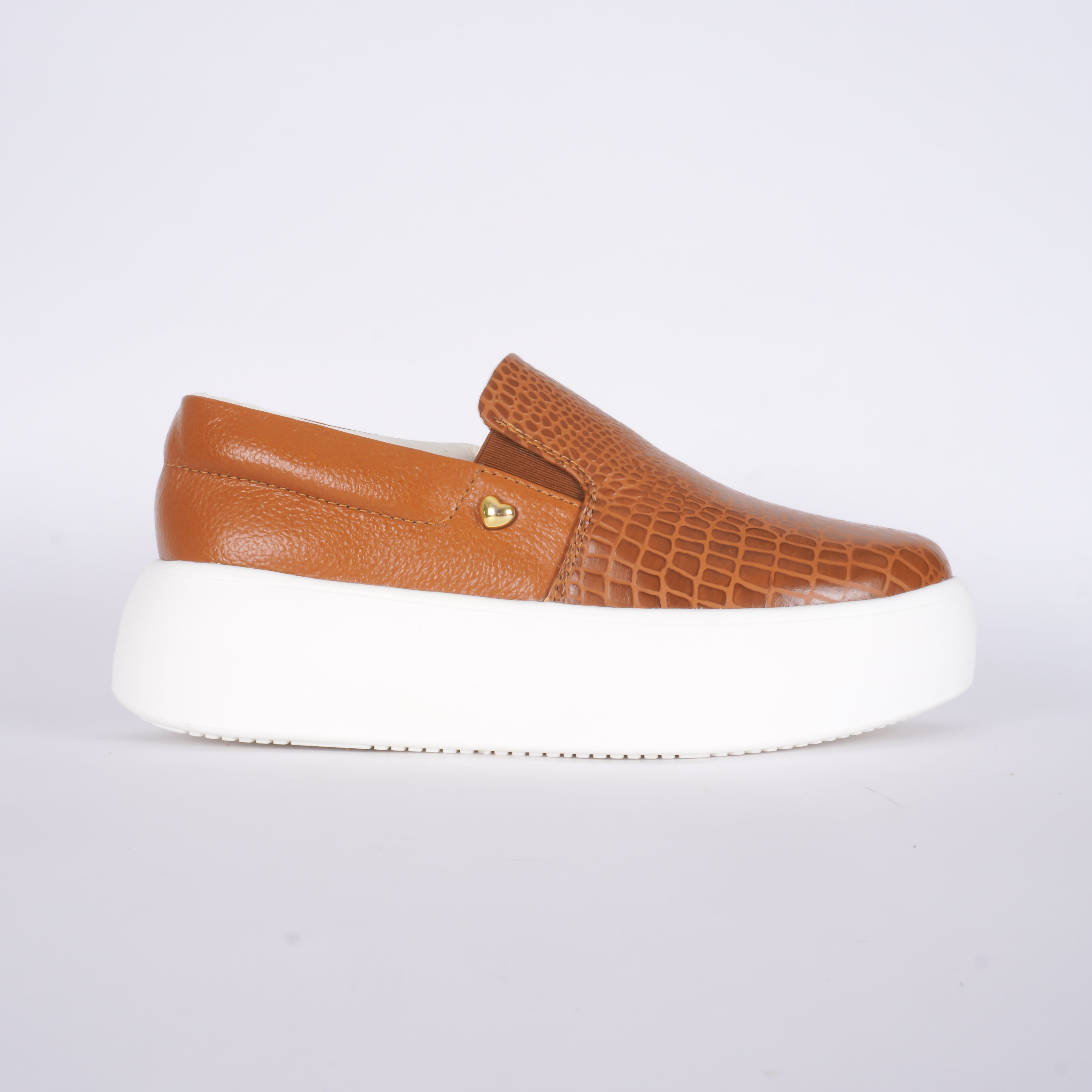 Mocasin Estela En Cuero 4042