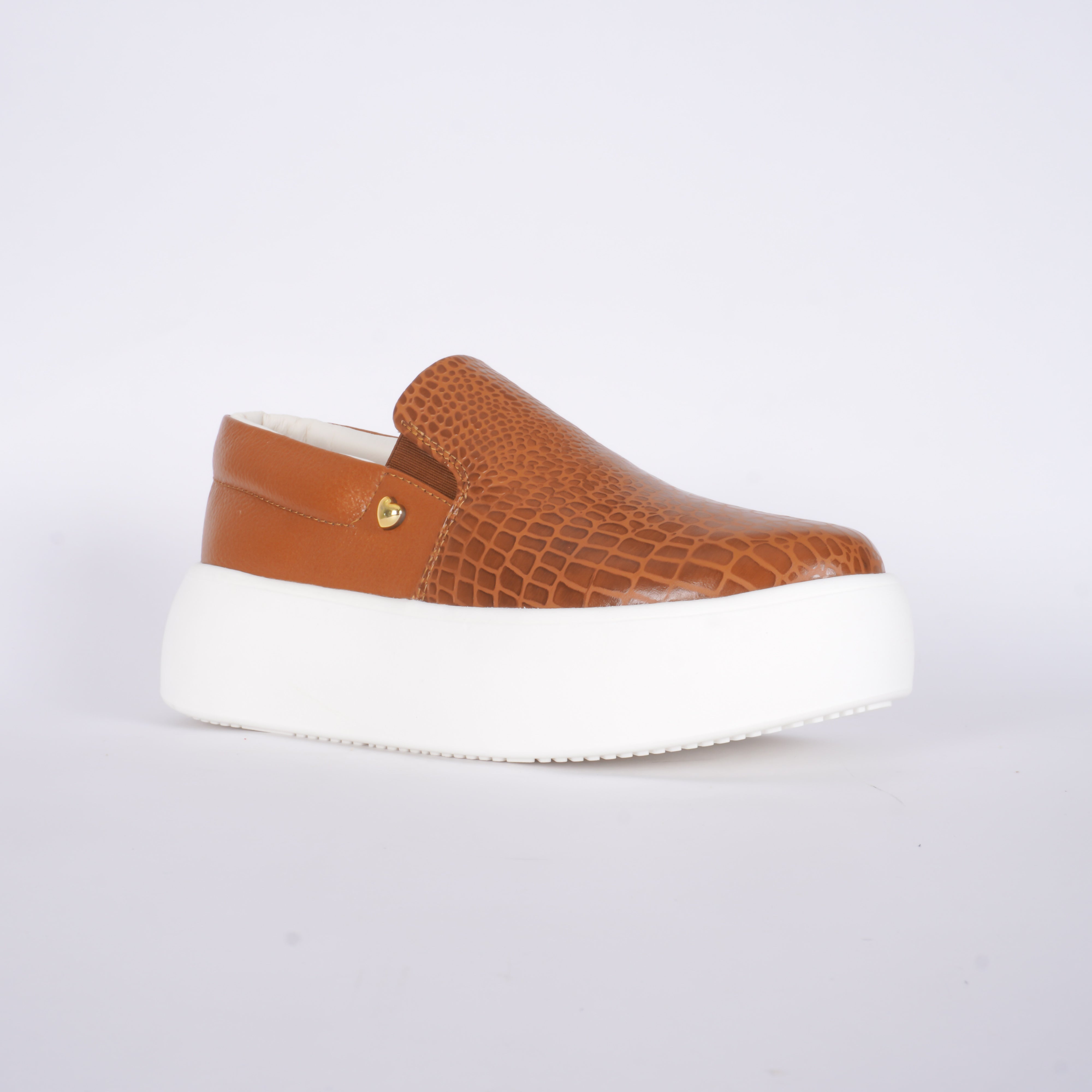 Mocasin Estela En Cuero 4042