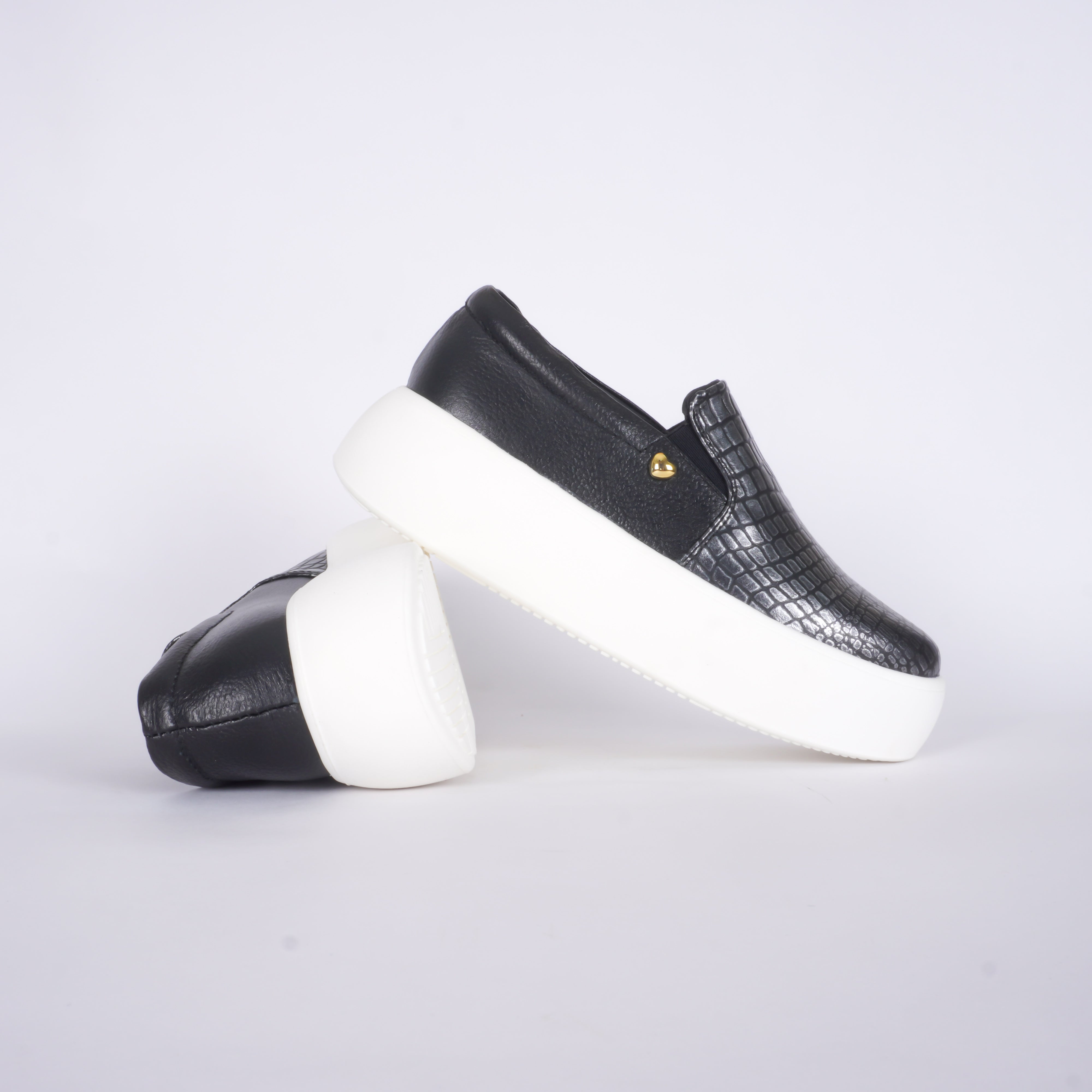 Mocasin Estela En Cuero 4042