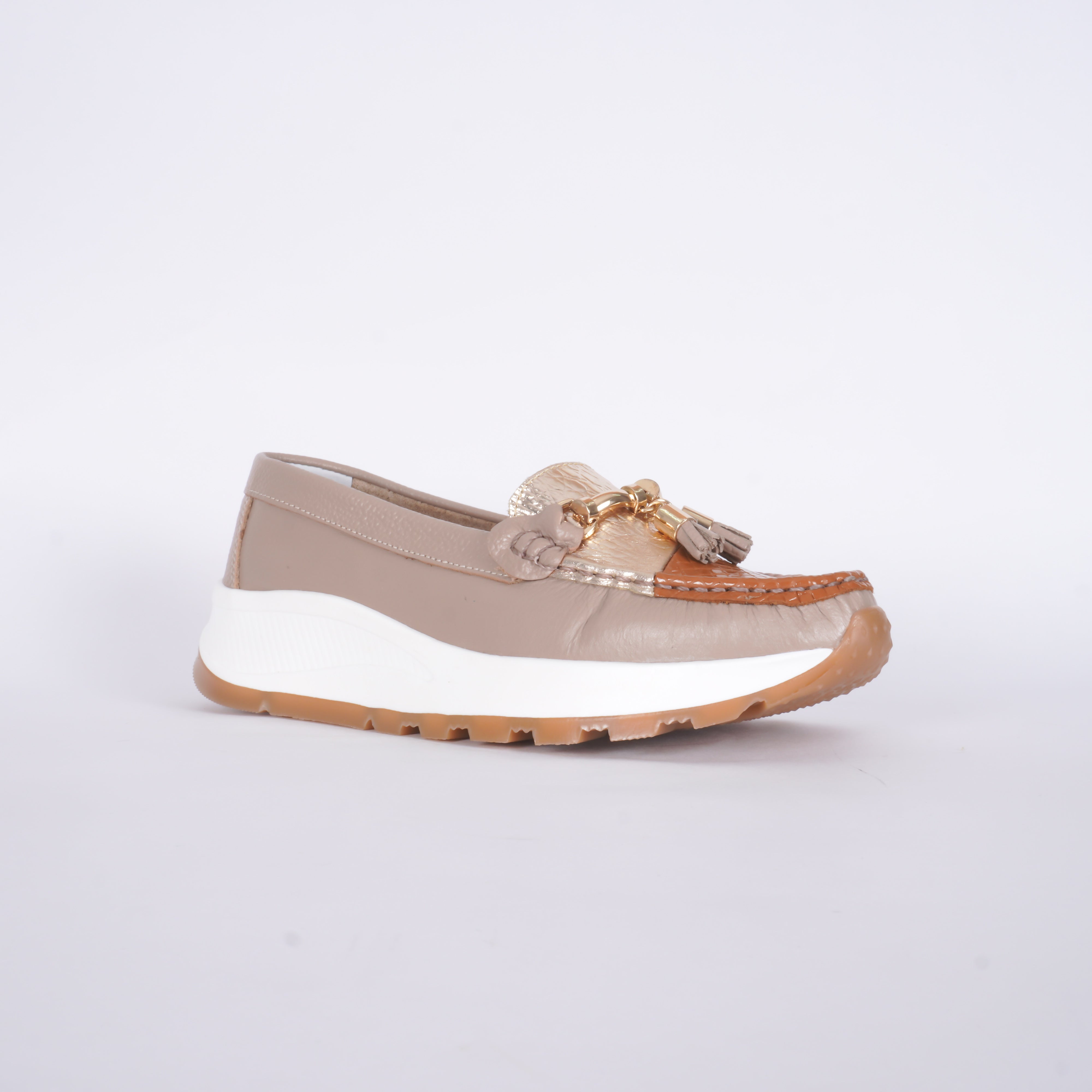 Tenis Sweet En Cuero 0110