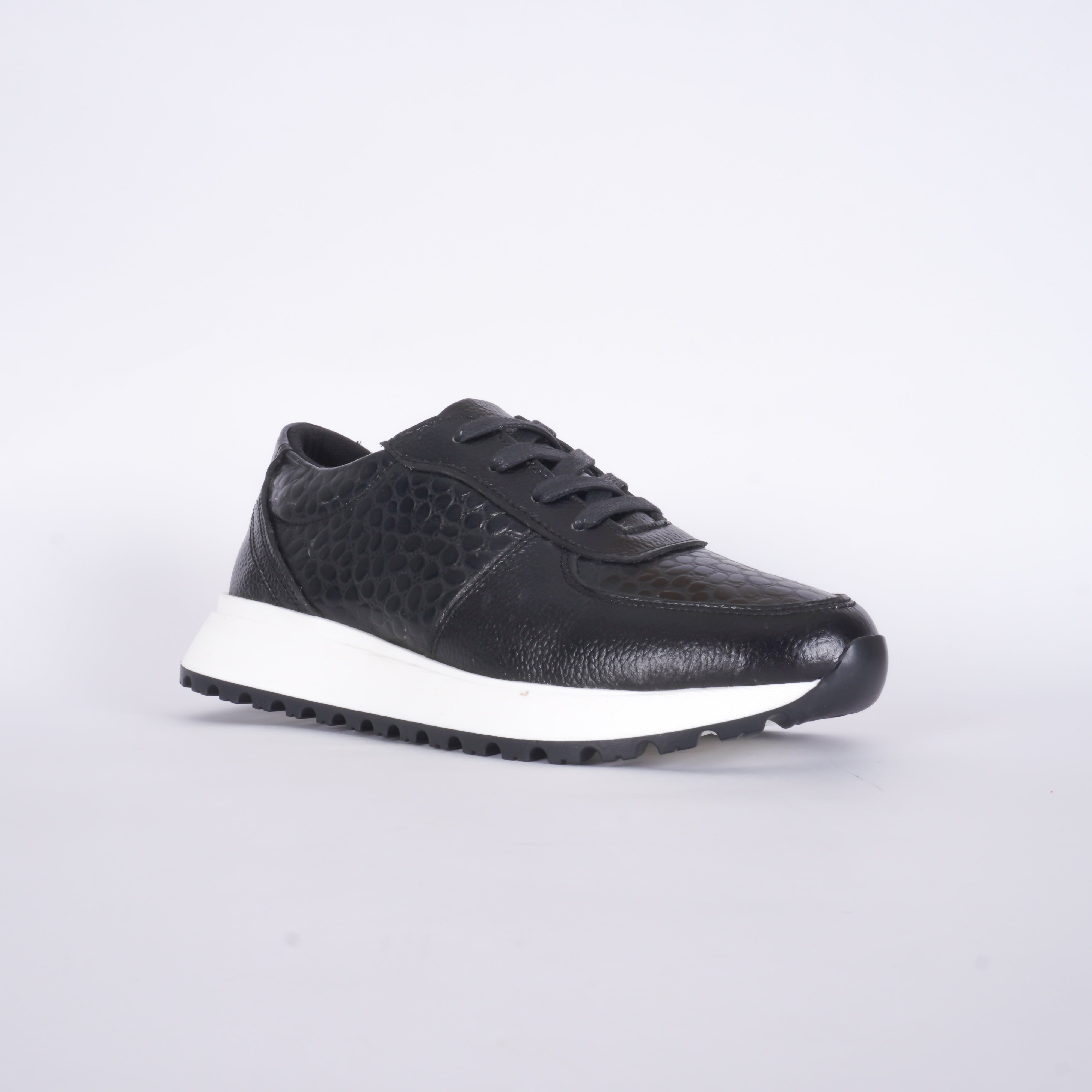 Tenis Eleganza En Cuero 0604