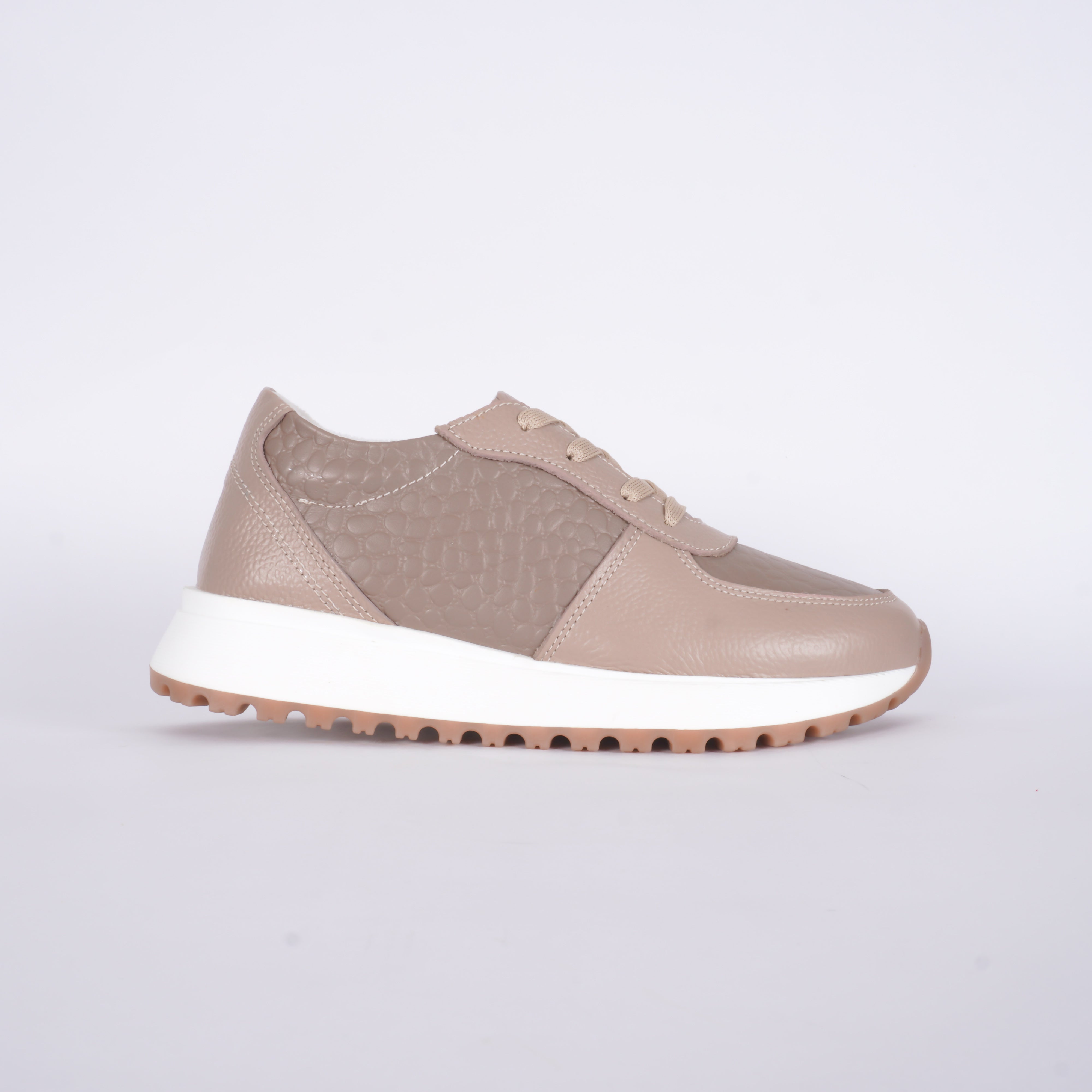 Tenis Eleganza En Cuero 0604