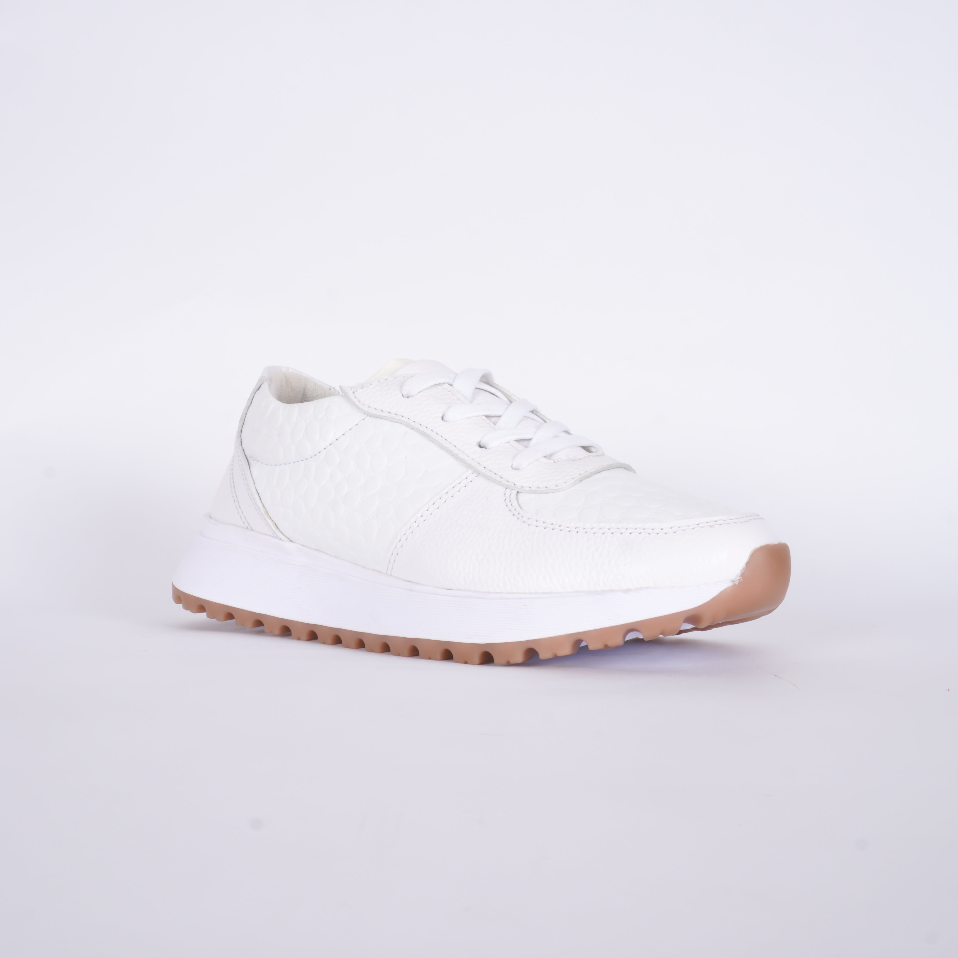 Tenis Eleganza En Cuero 0604
