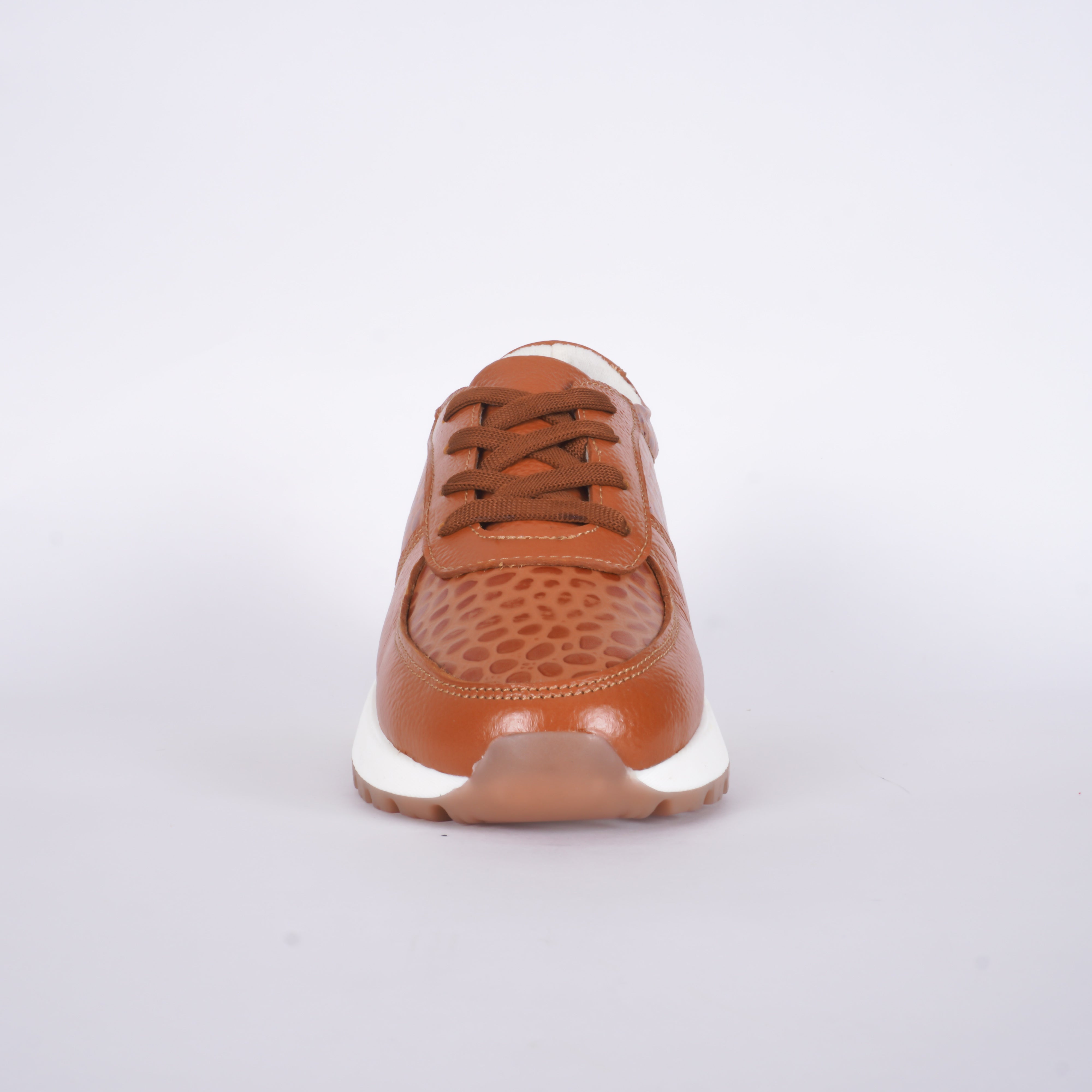 Tenis Eleganza En Cuero 0604