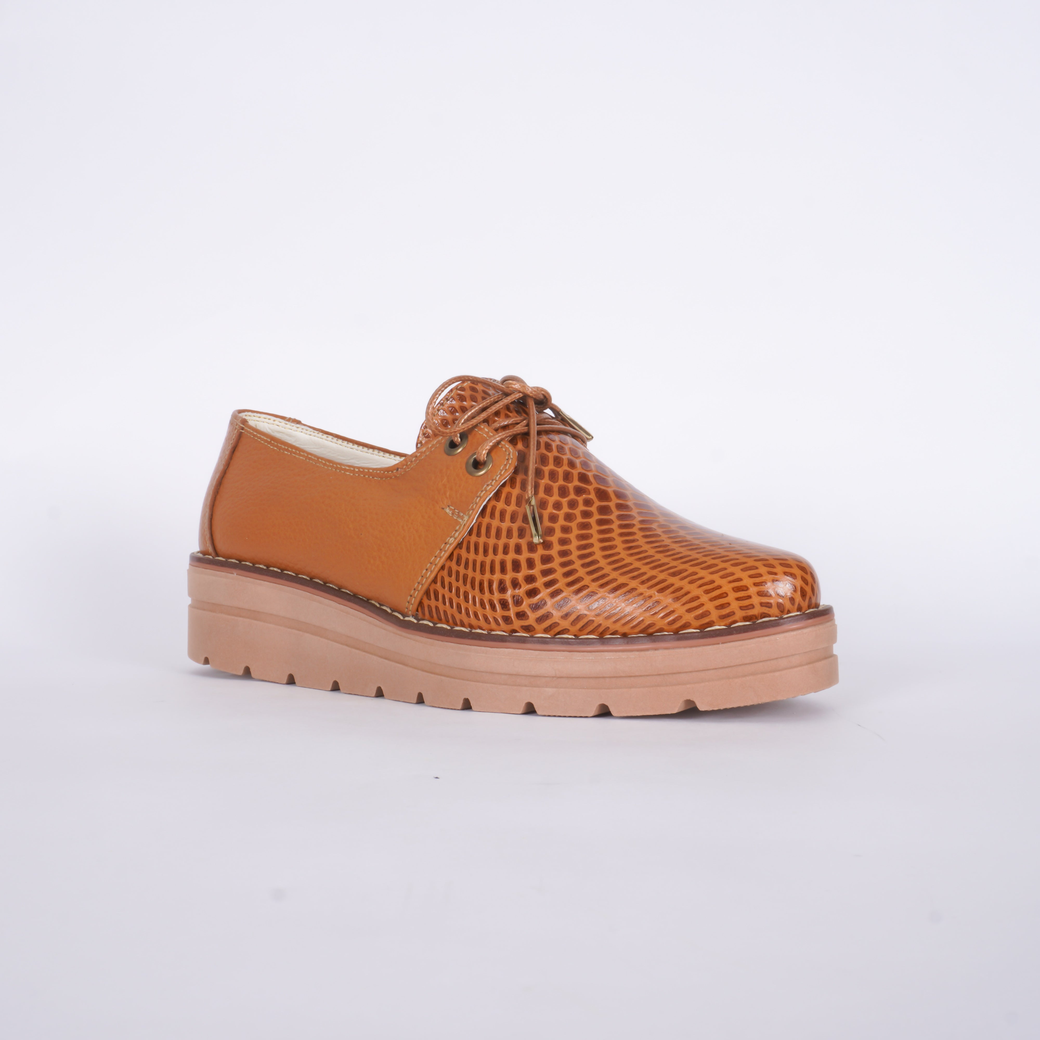 Mocasin Alba En Cuero 4211