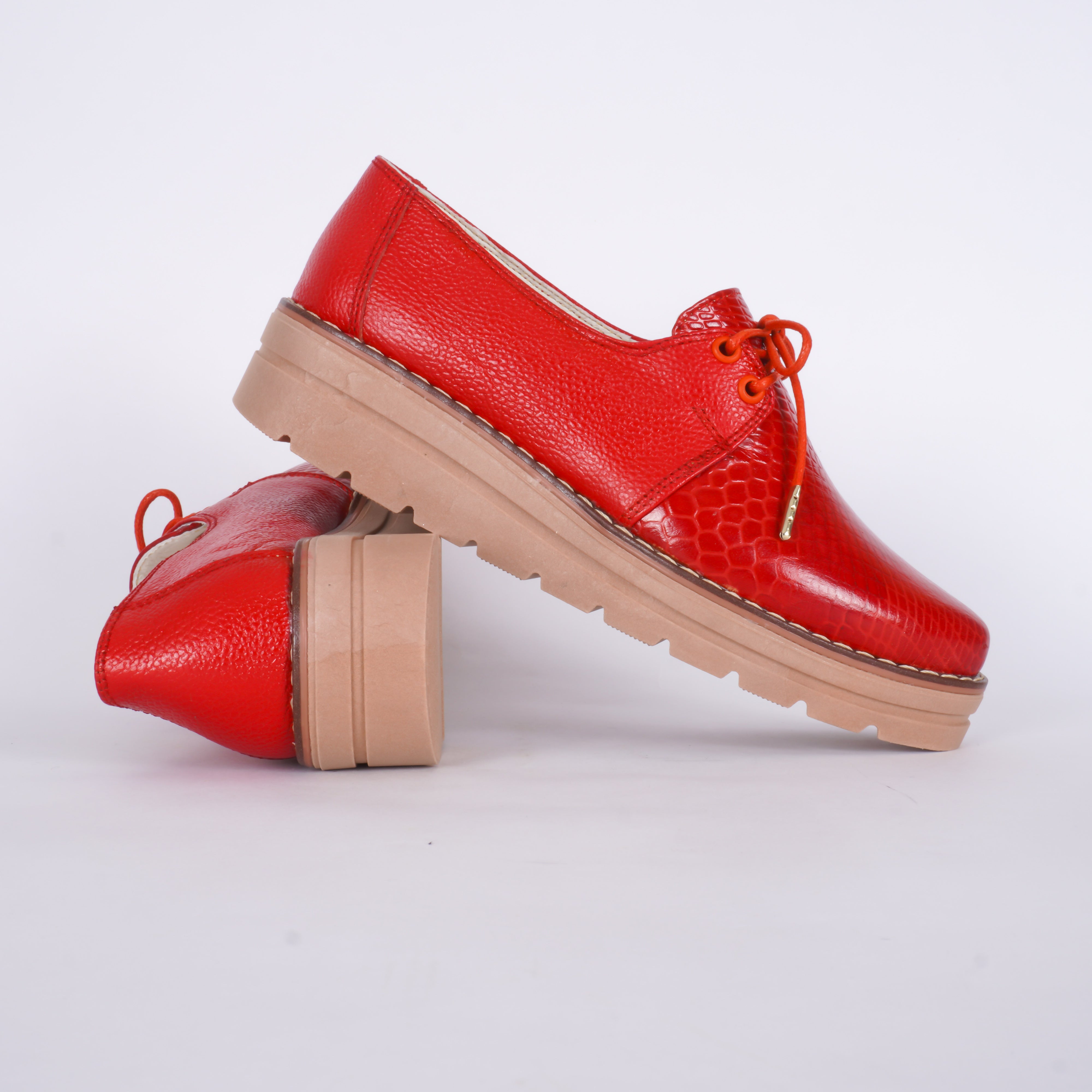 Mocasin Alba En Cuero 4211